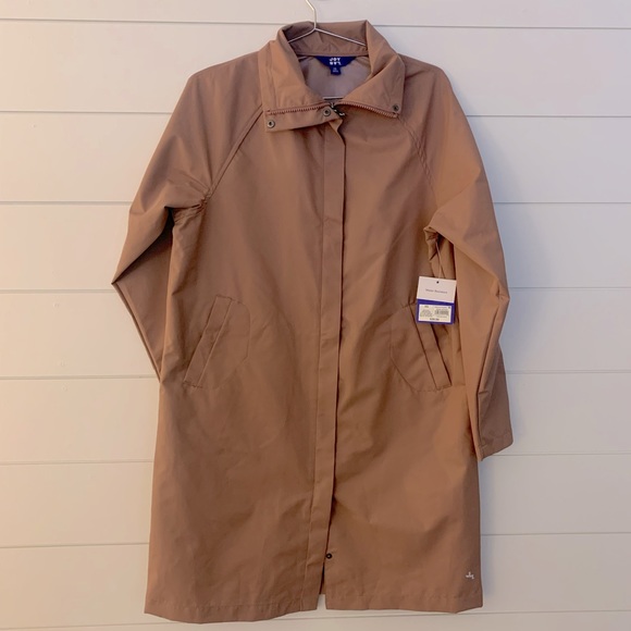 🤍 NWT New! JoyLab Mauve Pink Full Zip Lightweight Shell All Weather Jacket - Picture 3 of 7